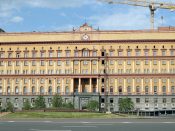 2013-05-14 18:48:00 epa03699954 General view of the Federal Security Service of the Russian Federation (FSB) in Moscow, Russia, 14 May 2013. A CIA operative was detained for trying to recruit a Russian special services agent, the government in Moscow said 14 May. The official, identified as Ryan Fogle, worked as third secretary in the US embassy's political section and was detained overnight, the Federal Security Service, or FSB, said in a statement carried by Russian news agencies. The statement said the US official was carrying technical equipment, written instructions for the potential Russian recruit, a large sum of money and a disguise. EPA/SERGEI ILNITSKY