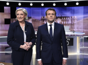president, Frankrijk, Le Pen, Macron