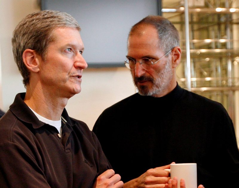 steve jobs tim cook