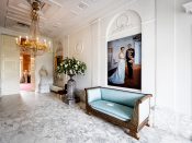 2017-06-08 13:53:56 BAARN - Interieur van Paleis Soestdijk. Het paleis wordt omgebouwd tot hotel. De nieuwe eigenaar wil in het paleis ook tentoonstellingen en presentaties over innovatieve ontwikkelingen organiseren. ANP ROBIN VAN LONKHUIJSEN