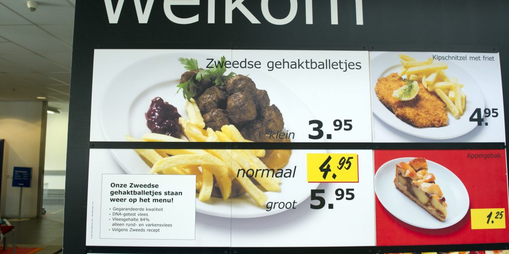 Het restaurant van IKEA