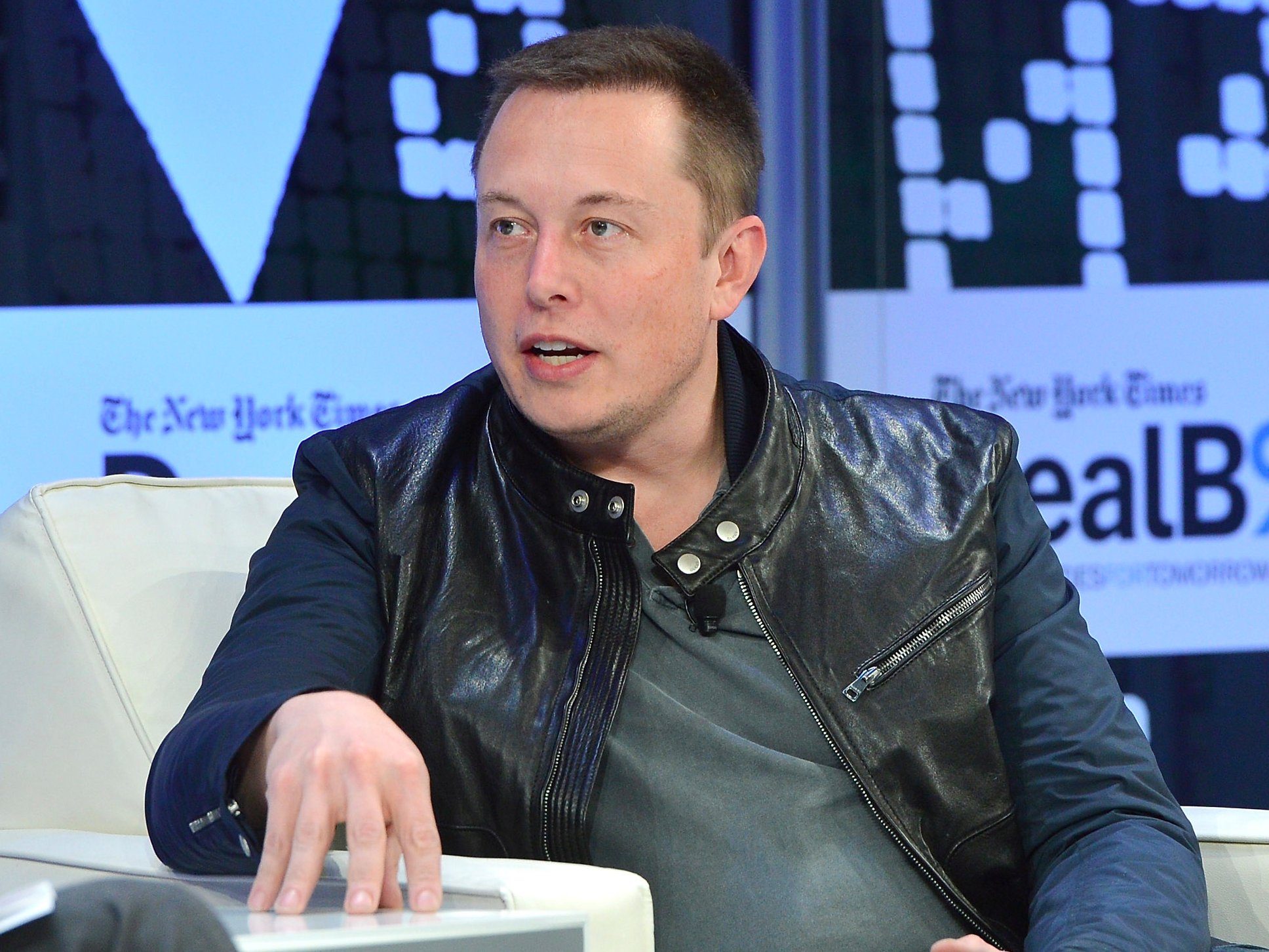 Elon Musk van Tesla en SpaceX. Foto: Larry Busacca/Getty Images for The New York Times