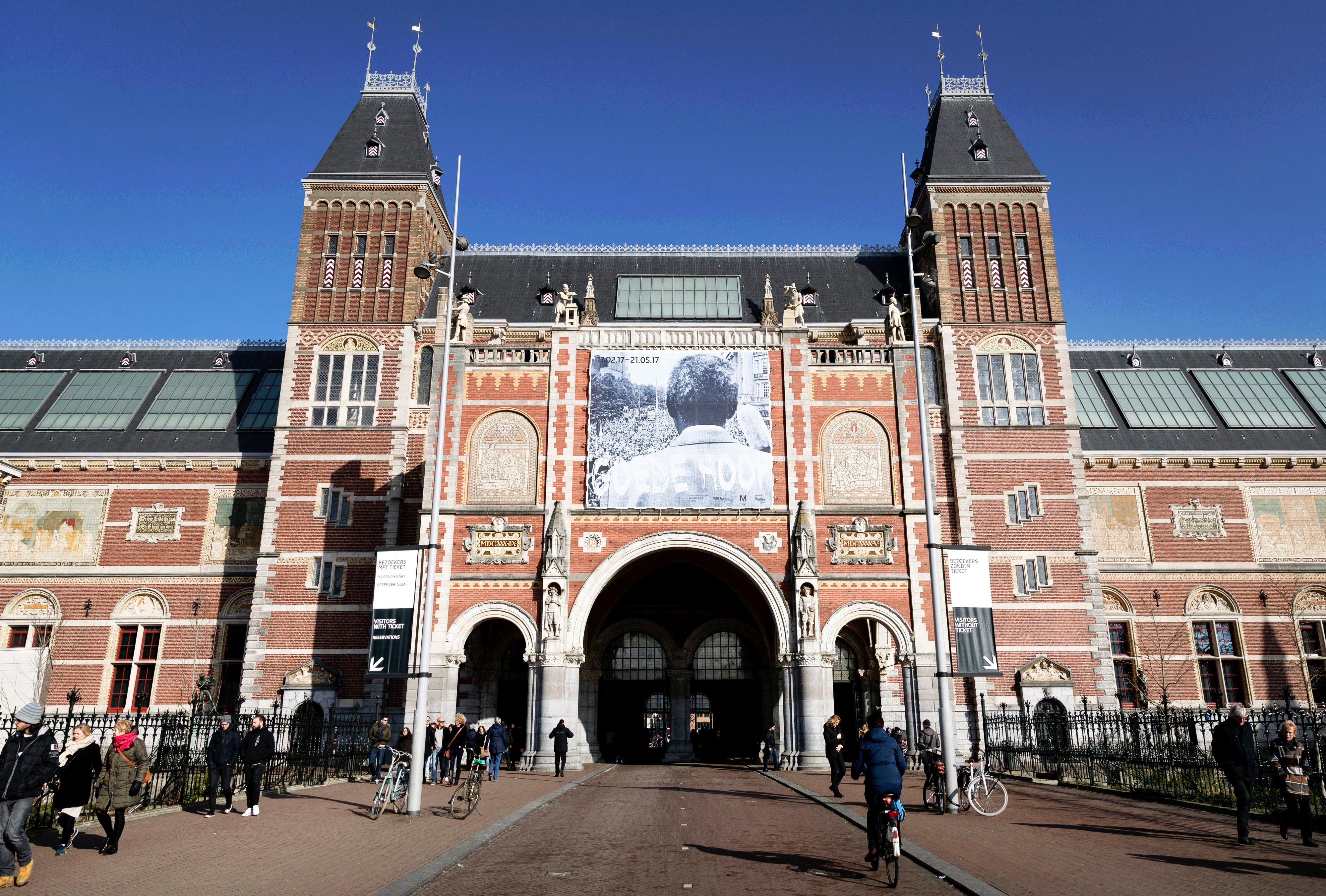 2017-02-14 13:04:02 AMSTERDAM - Exterieur van het Rijksmuseum. ANP REMKO DE WAAL