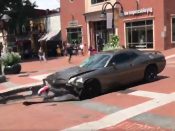 2017-08-12 00:00:00 epa06140860 A video grab made available by Brennan Gilmore? shows a car reversing after hitting a crowd in Charlottesville, Virginia, USA, 12 August 2017. According to media reports at least one person was killed after a car hit a crowd of people counter-protesting the 'Unite the Right' rally which was scheduled to take place in Charlottesville on 12 August. EPA/BRENNAN GILMORE / HANDOUT HANDOUT EDITORIAL USE ONLY/NO SALES