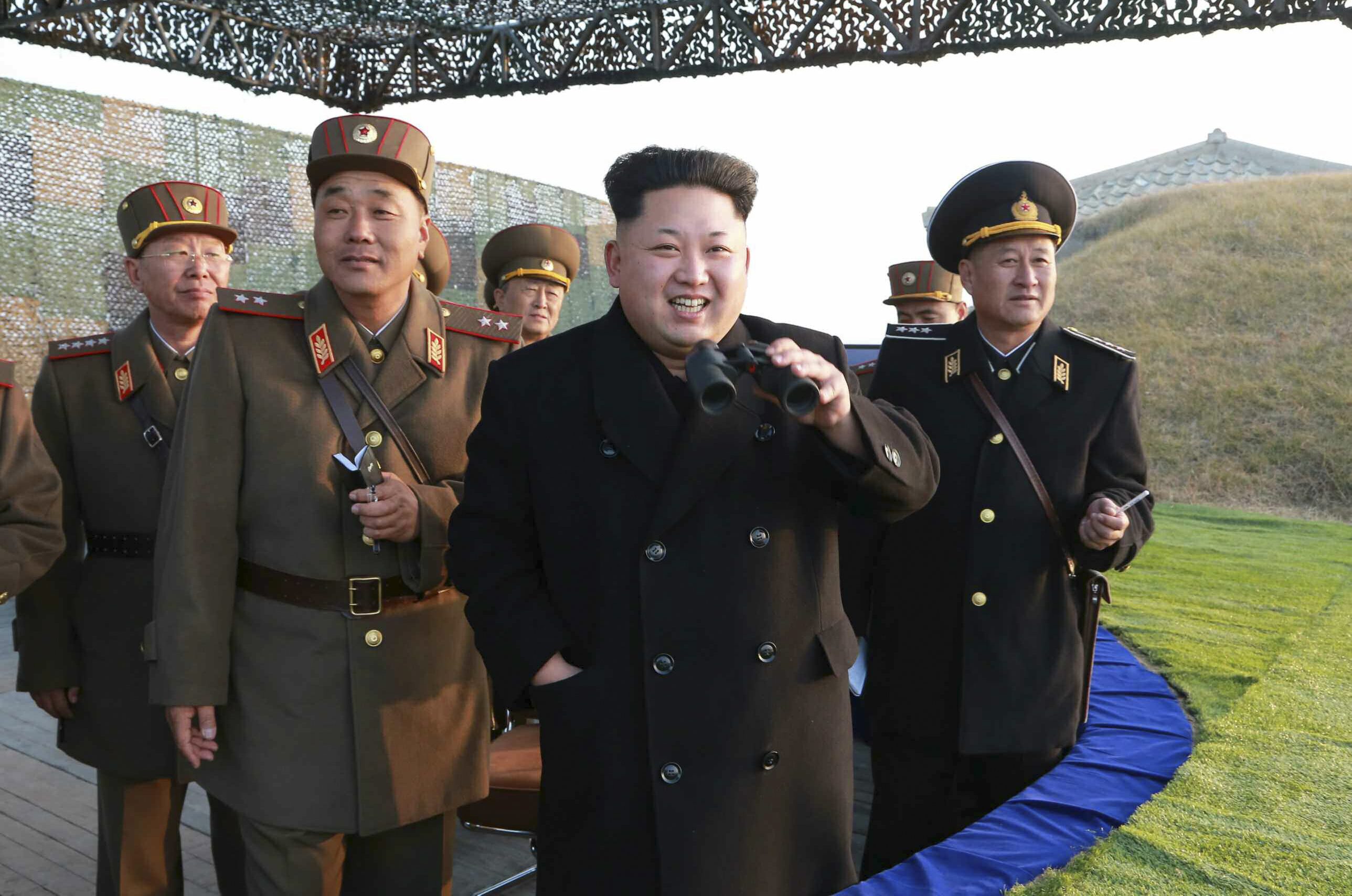 kim jong-un noord korea kernwapen propagandafoto's