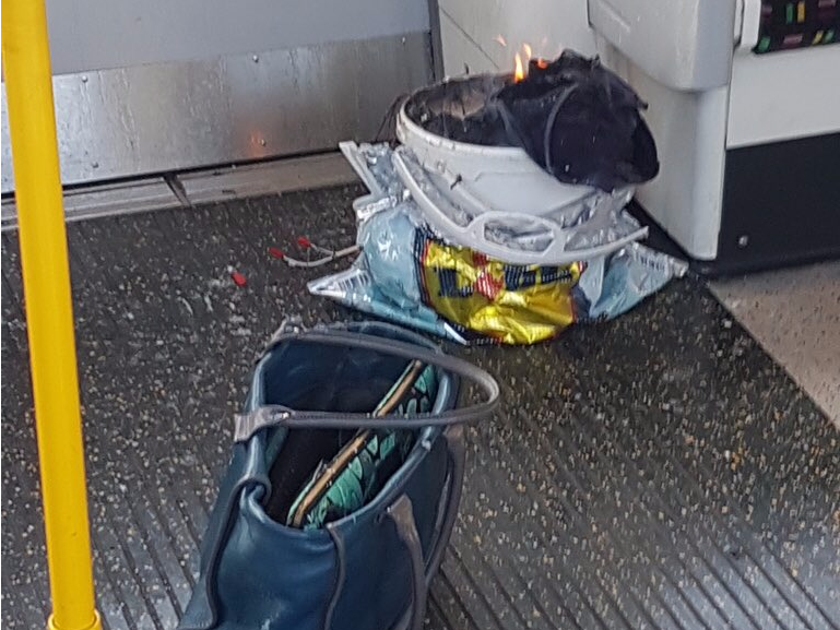 Londen, metro, ontploffing