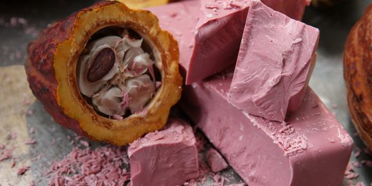 roze chocolade barry callebaut