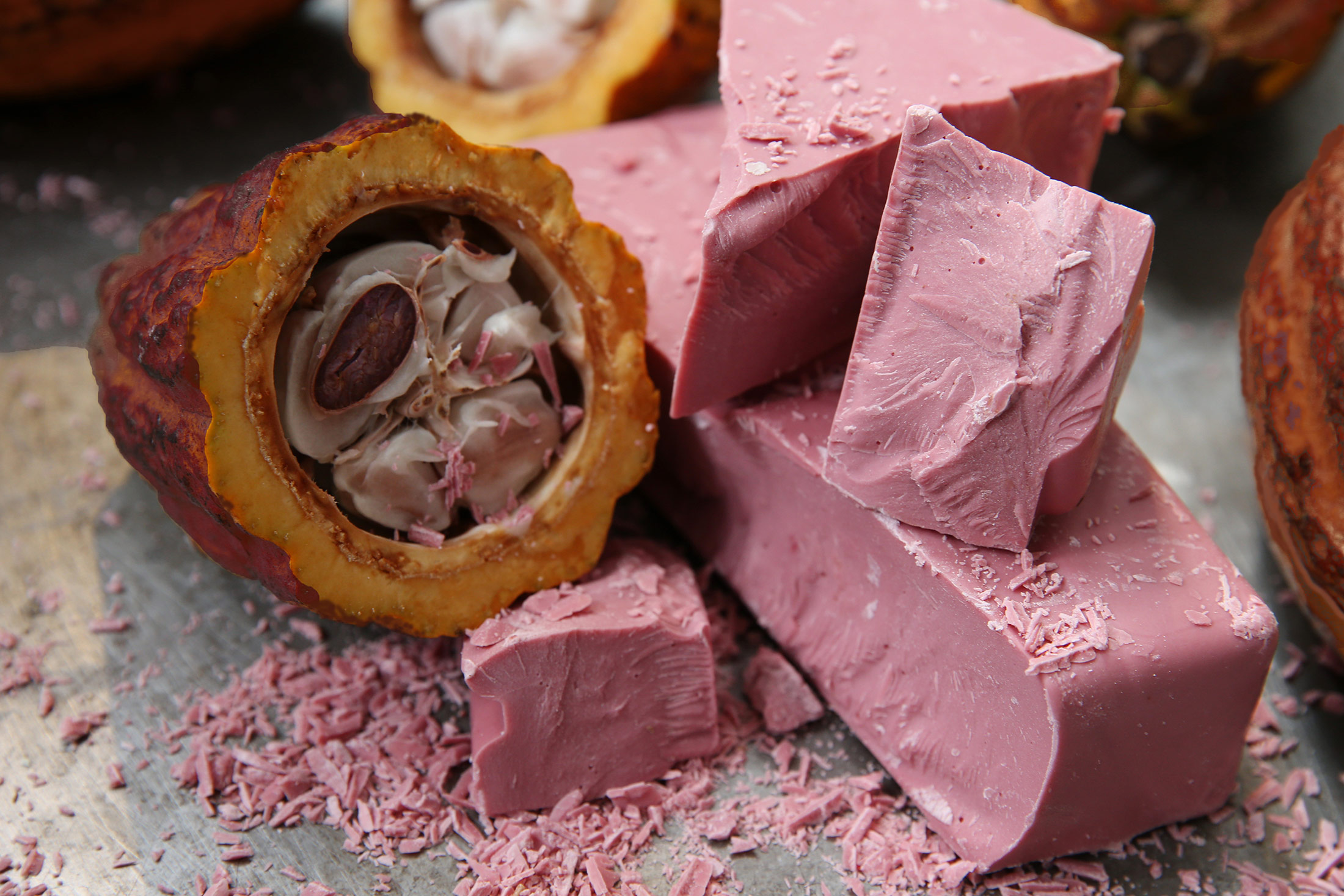 roze chocolade barry callebaut