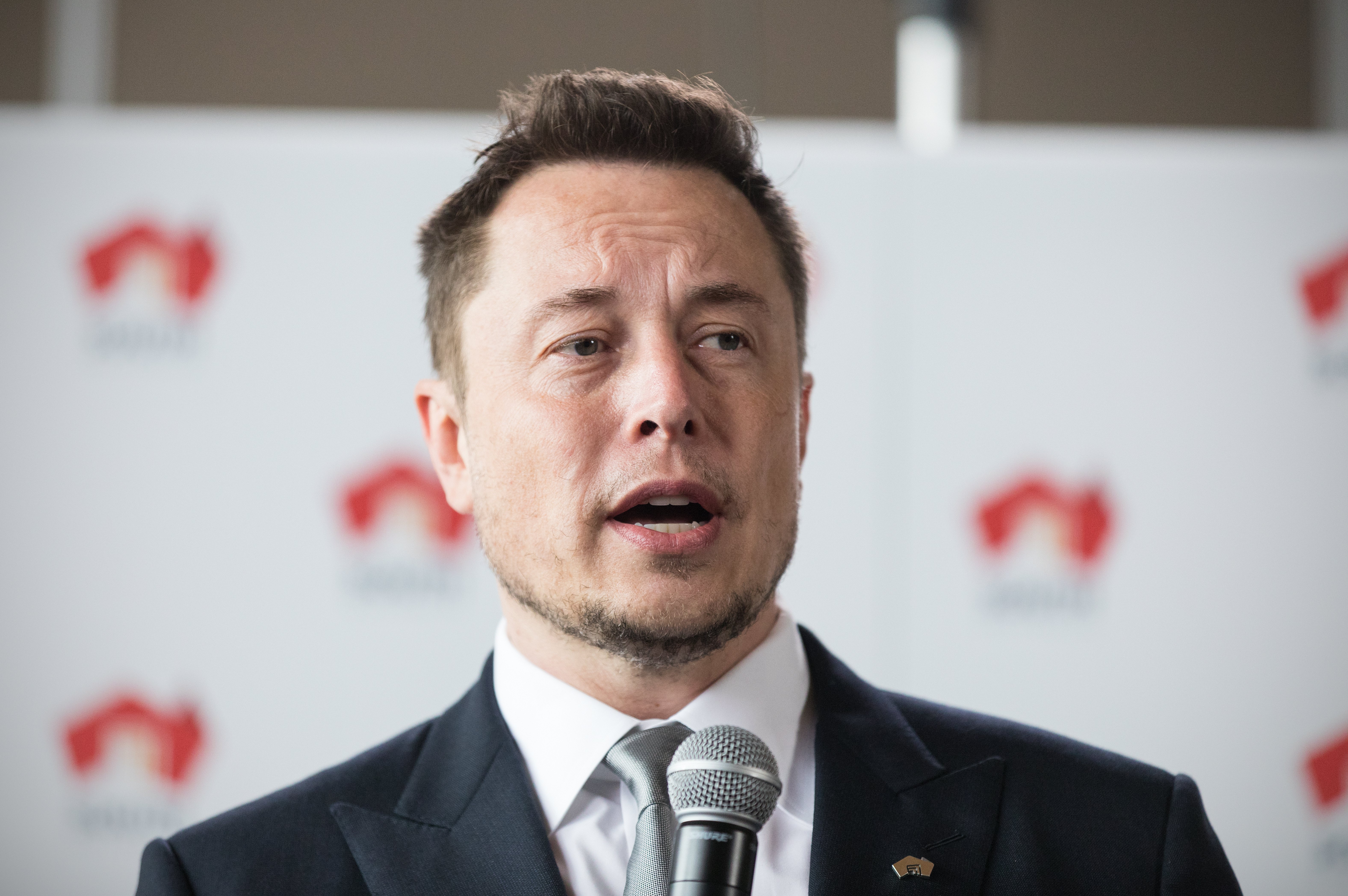 Topman Elon Musk van Tesla.