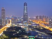 Is het Koreaanse Songdo de stad van de toekomst? Foto: Gale International