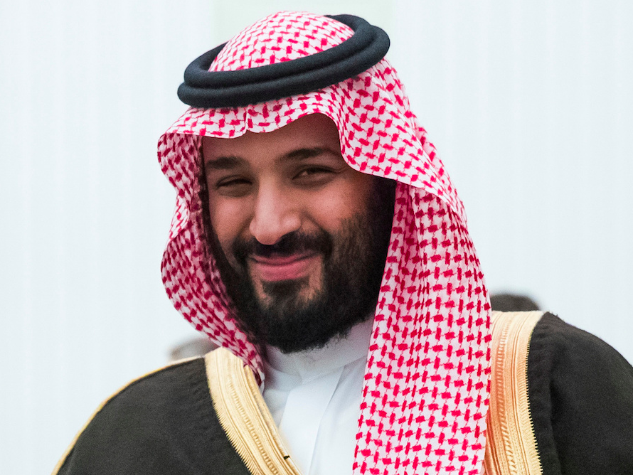 De Saudische kroonprins Mohammed bin Salman