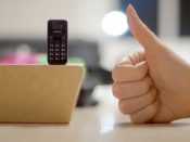 zanco kleinste mobiel ter wereld bellen