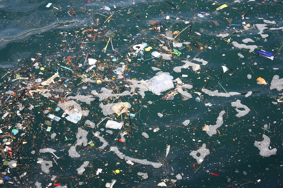 vervuiling, plastic, oceaan