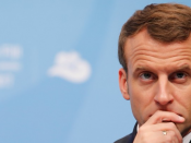 De Franse president Emmanuel Macron. Foto: Thomson Reuters