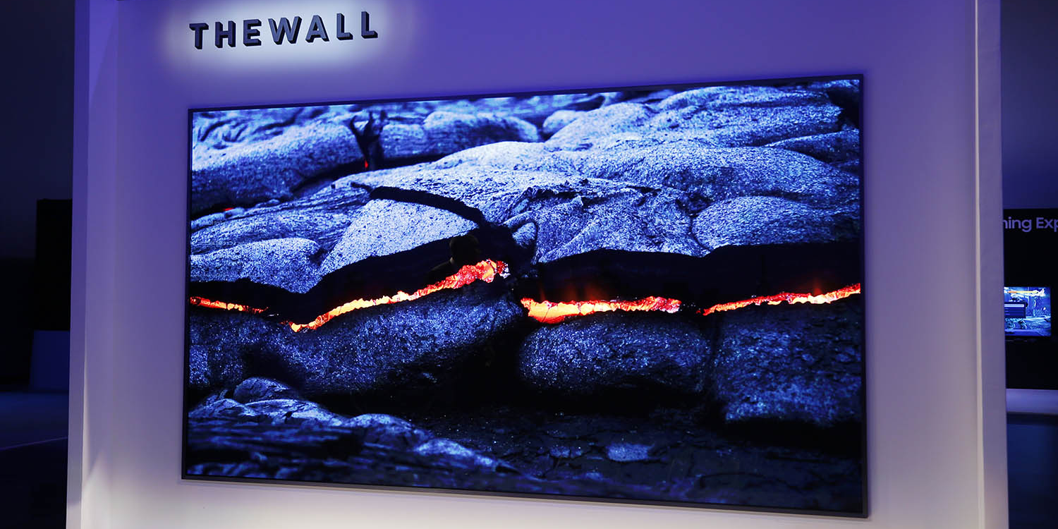 Samsung presenteert een tv 146 inch je hele muur beslaat - vandaar naam 'The Wall'