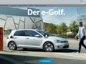 De auto-configurator van VW Duitsland.