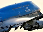 Een KLM-toestel
