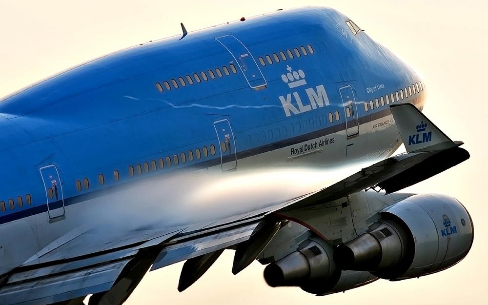 Een KLM-toestel