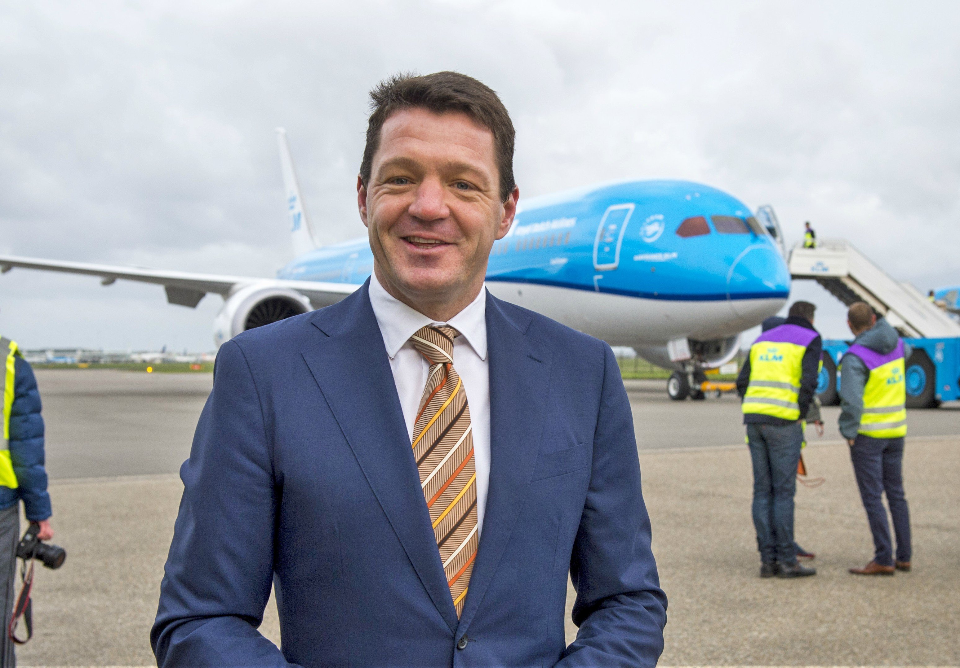 KLM-topman Pieter Elbers. Foto: ANP