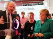 wandelbots angela merkel startup robotica auto-industrie