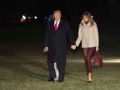 donald trump melania huwelijk witte huis