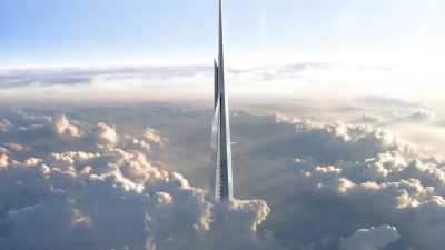 Hoogste gebouw ter wereld Saudi-Arabië wolkenkrabber