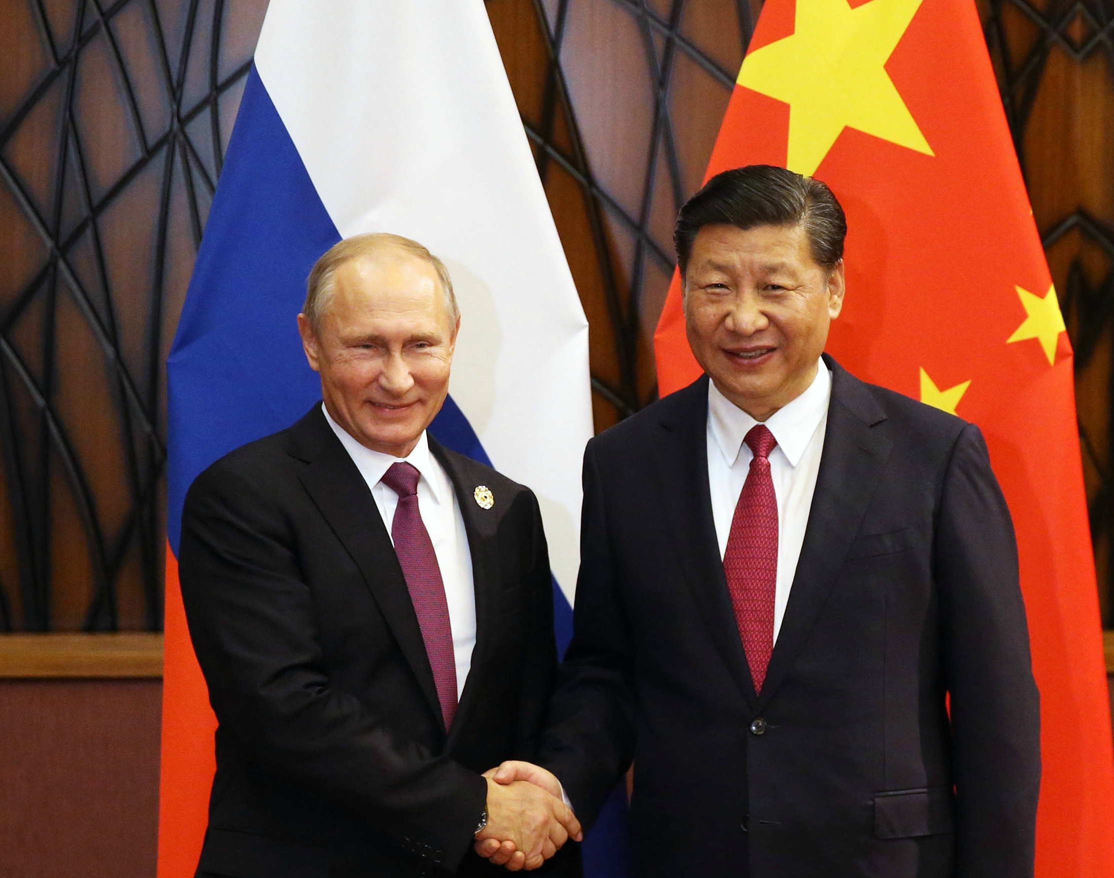 xi jinping president china vladimir poetin president rusland