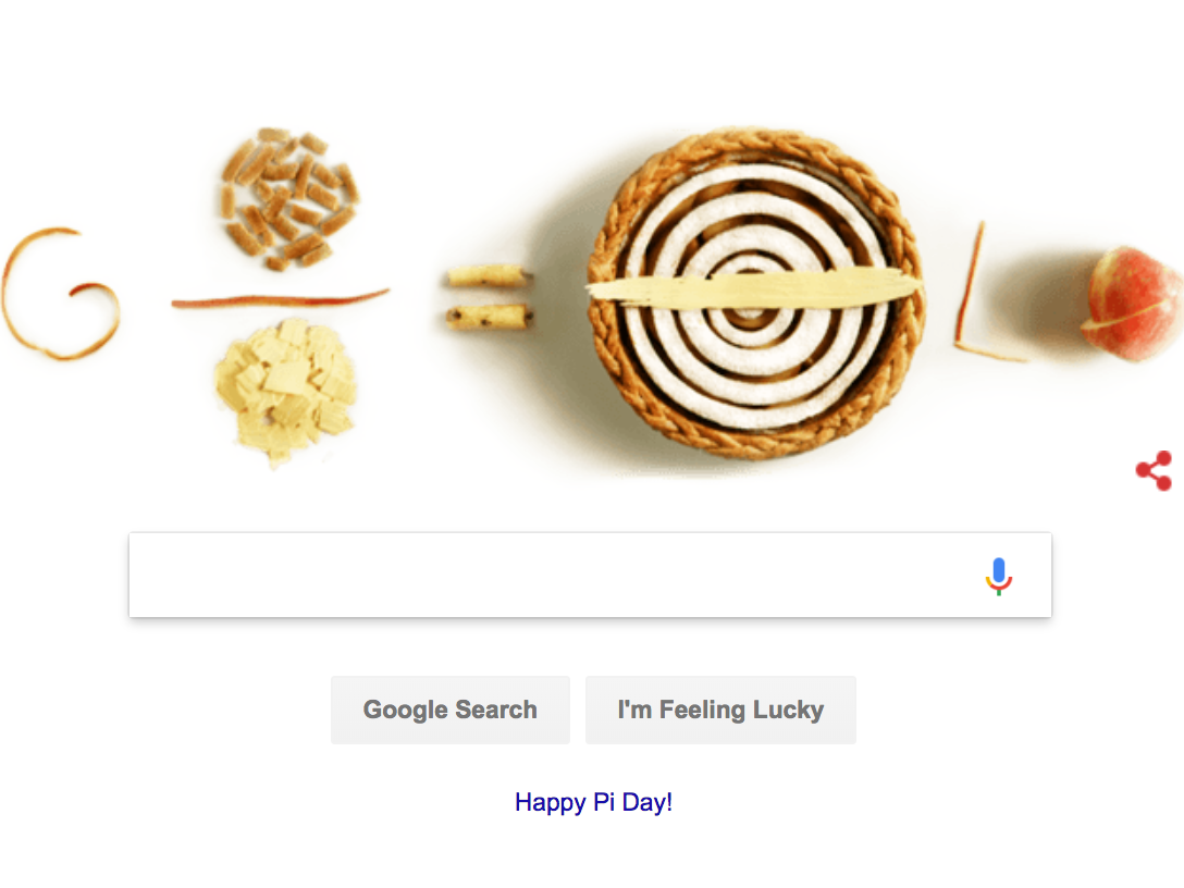 The Pi Day Google Doodle was made by the inventor of the Cronut — here