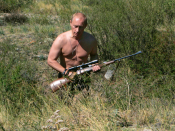 Poetin, dagroutine, president Rusland