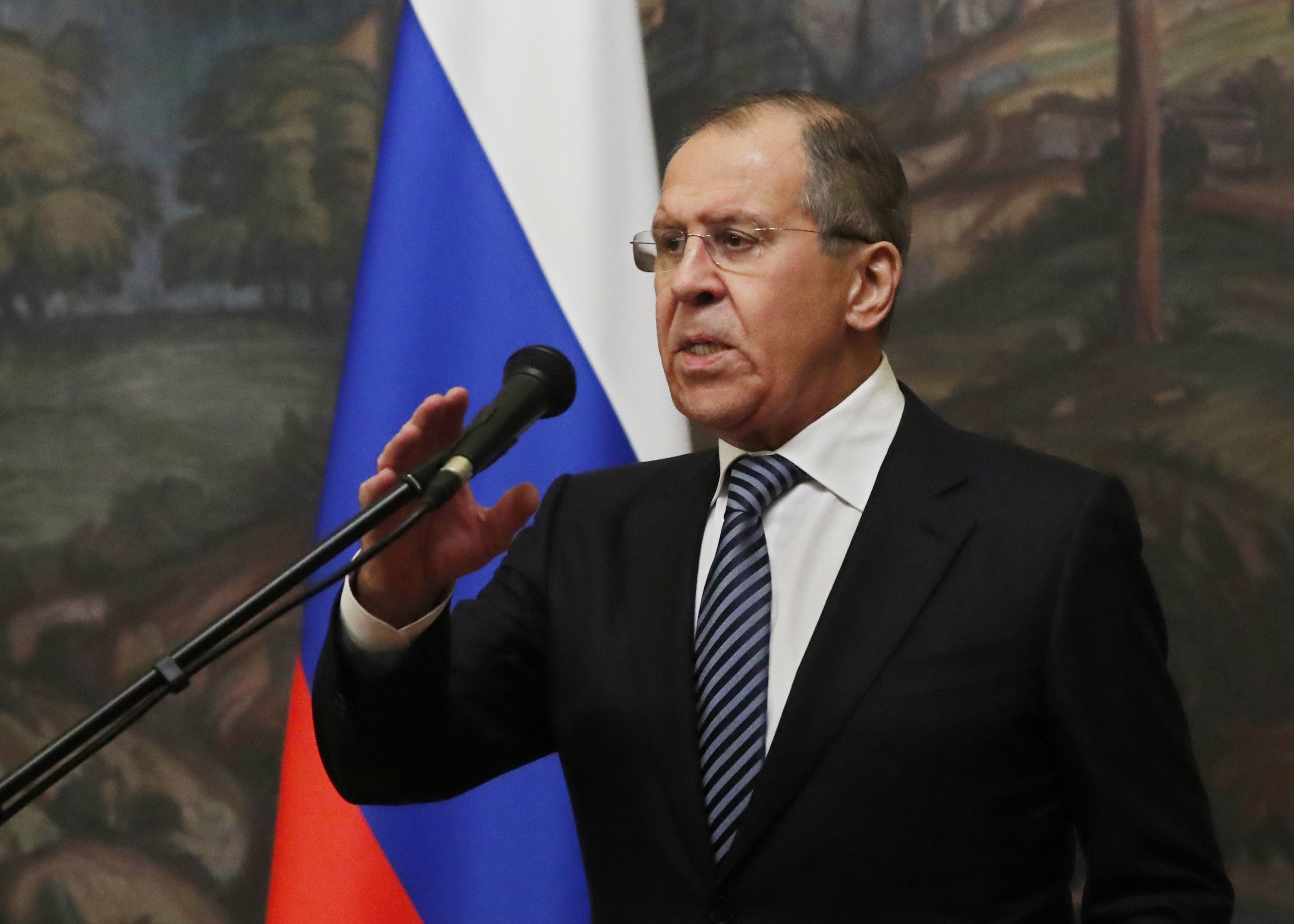 rusland diplomaten uitwijzing lavrov