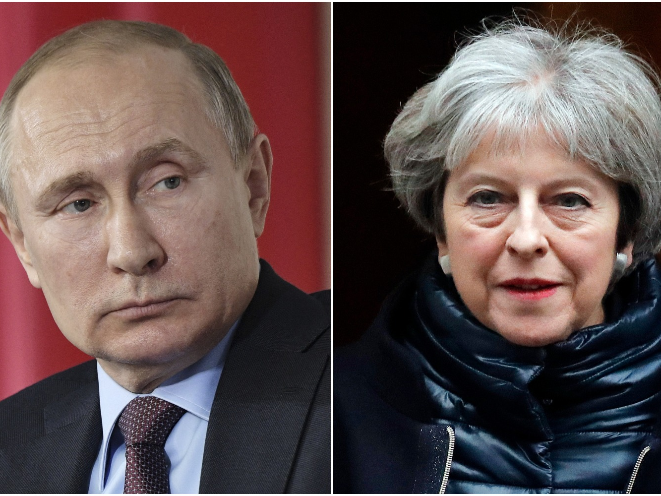 Poetin, May, Skripal, spion, aanslag, Brexit
