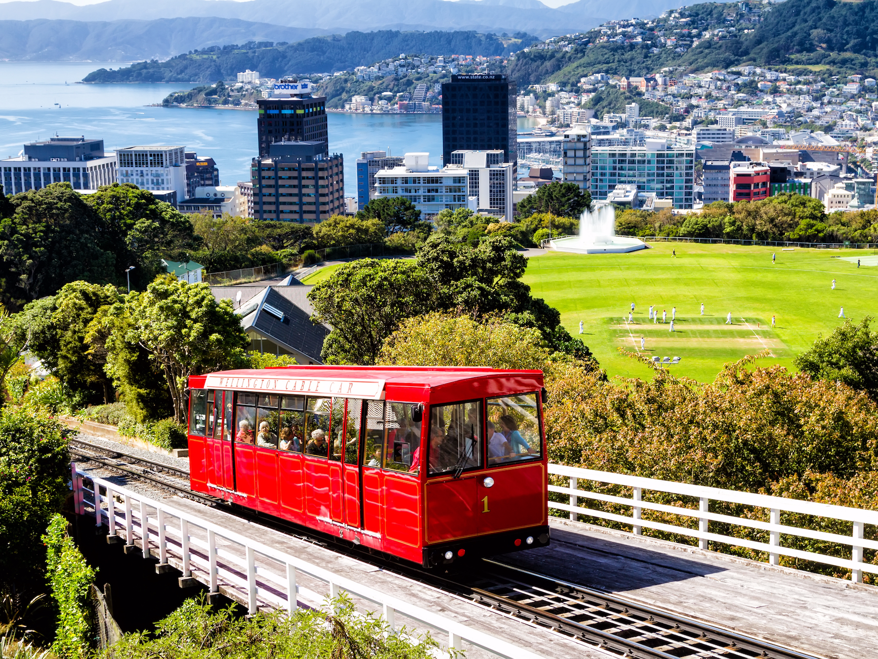 Wellington, de hoofdstad van Nieuw-Zeeland. Foto Shutterstock/Milosz Maslanka