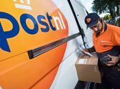 Bezorging van pakketten post bij PostNL