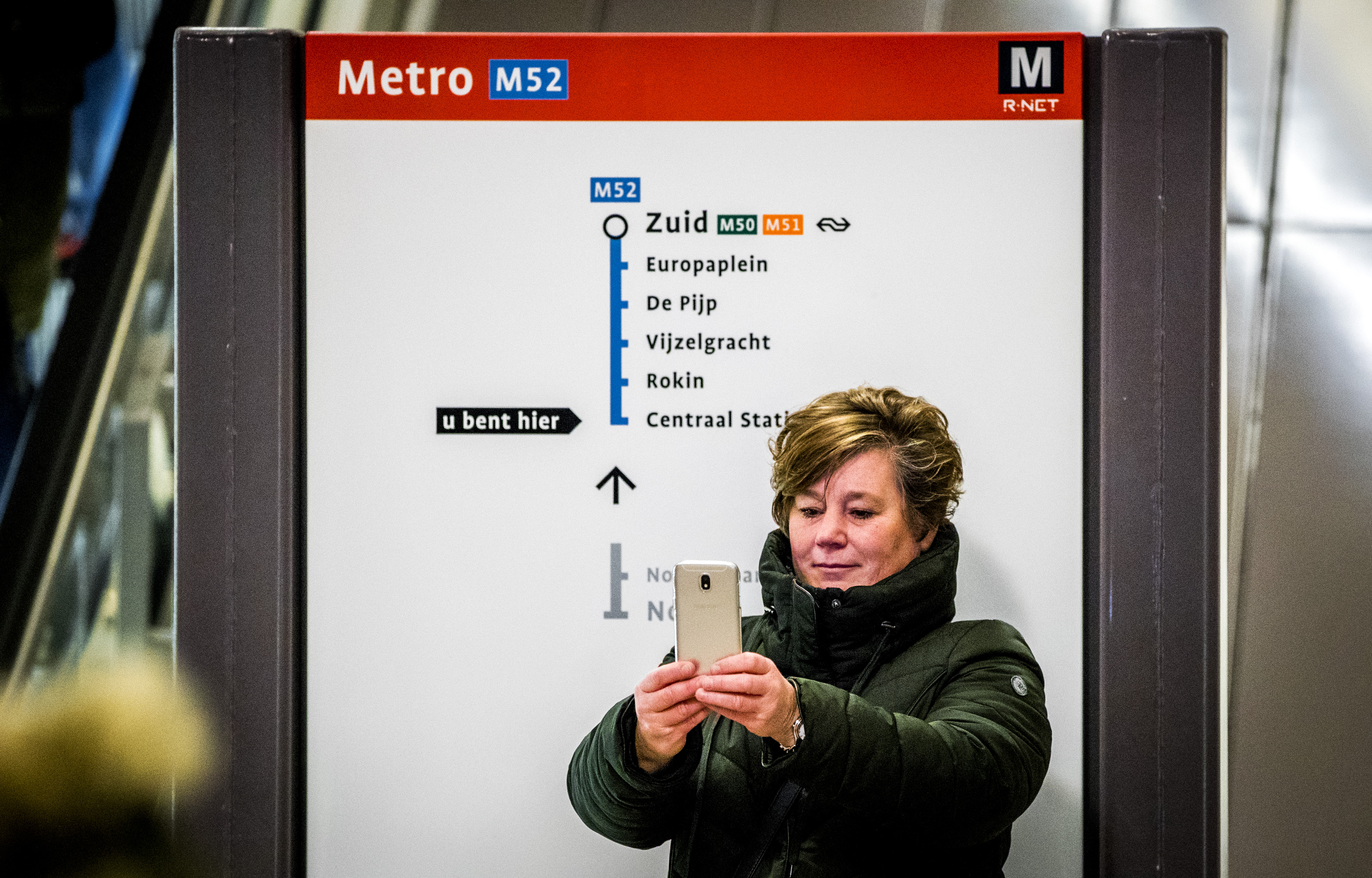 Noord/Zuidlijn, metro, Amsterdam