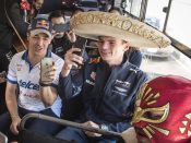 Max Verstappen voorafgaand aan de race in Mexico City, 2017.