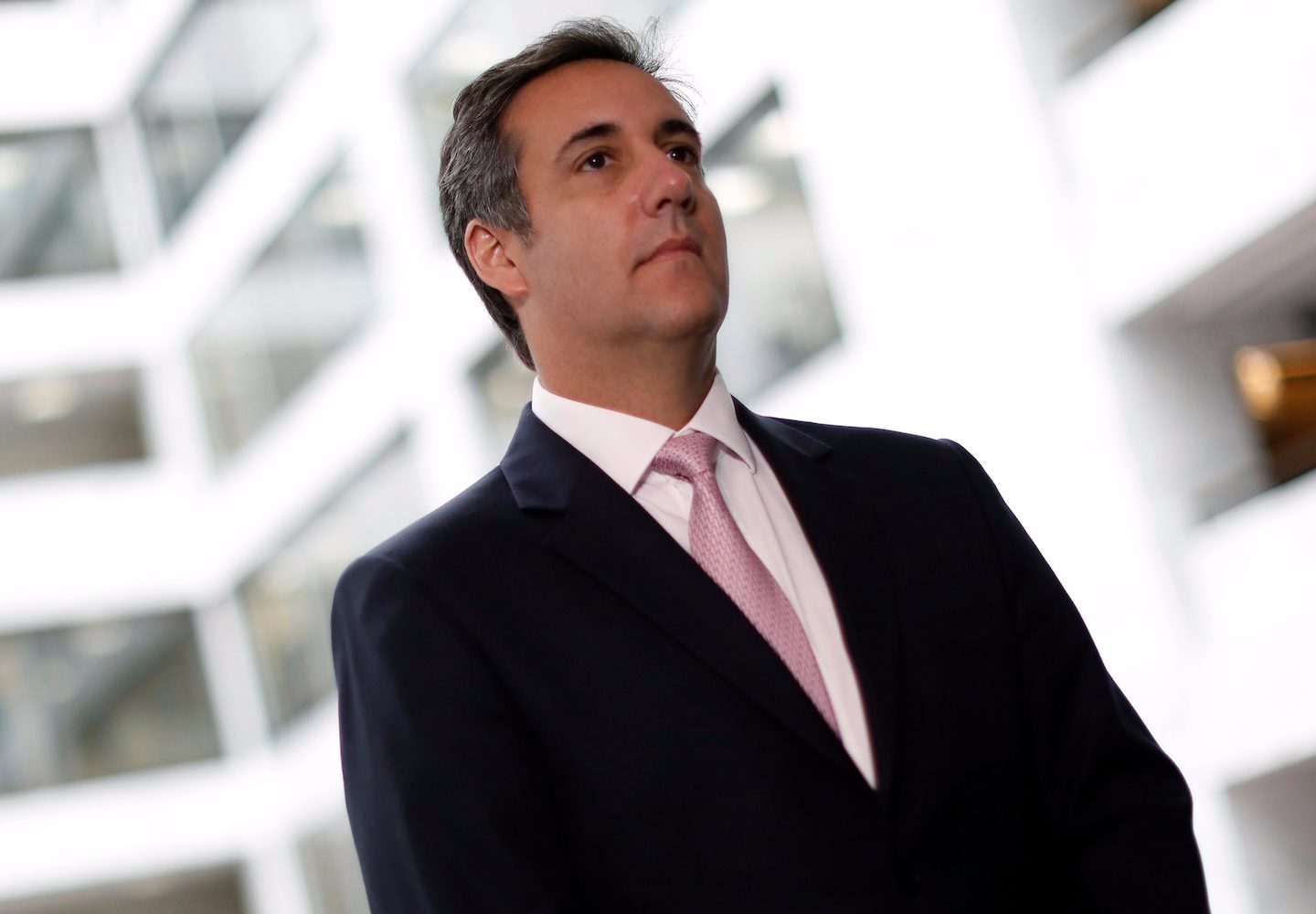 De extreem loyale advocaat van Trump: Michael Cohen. Foto: Aaron P. Bernstein/Reuters