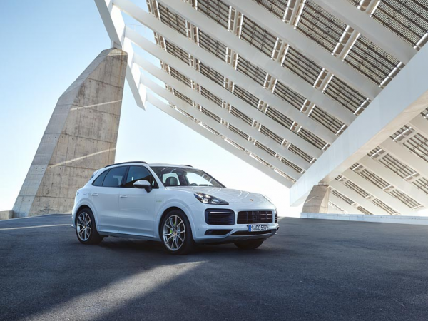 De Porsche Cayenne E-Hybrid. Foto: Porsche De Porsche Cayenne E-Hybrid. Foto: Porsche