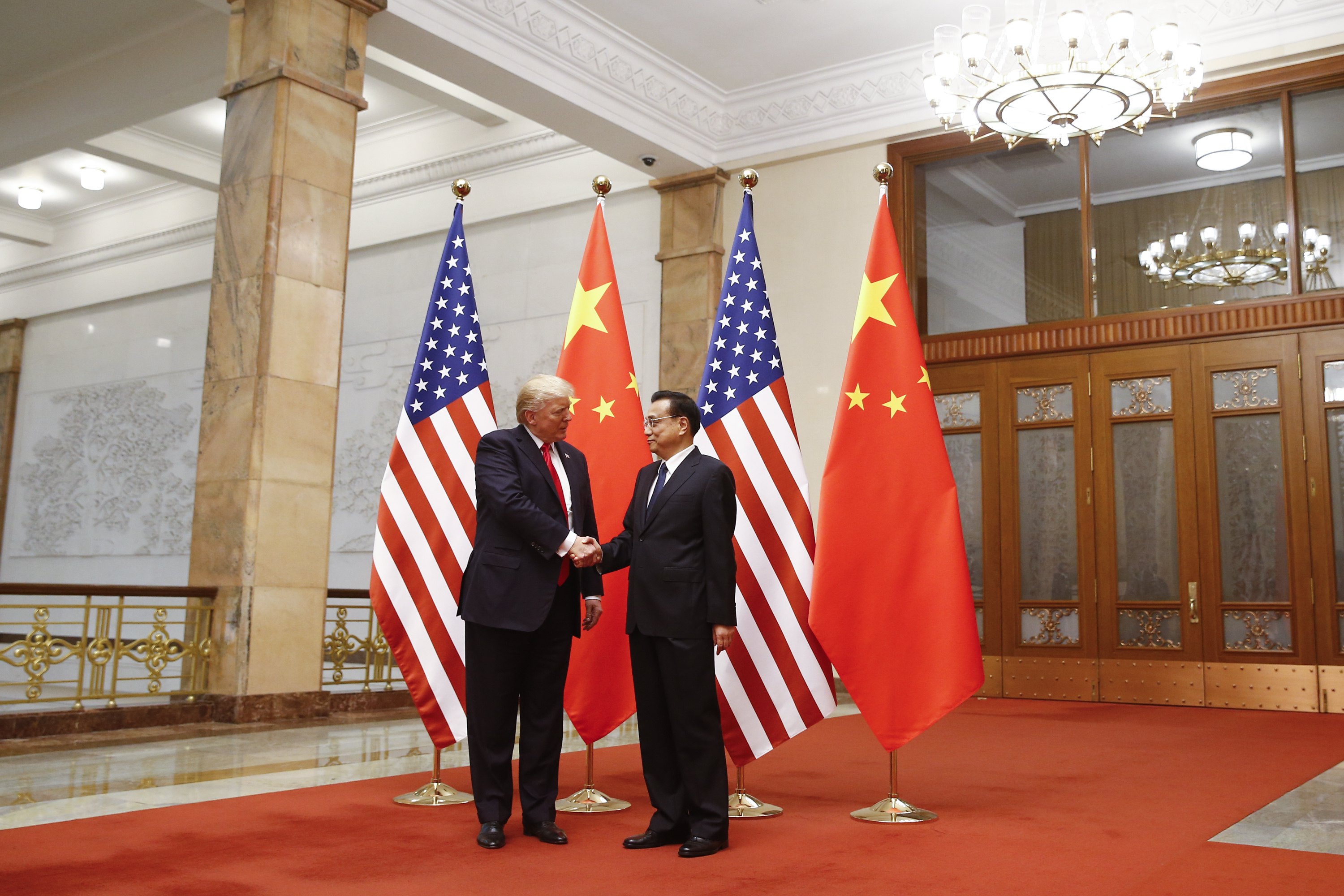 China, VS, handel