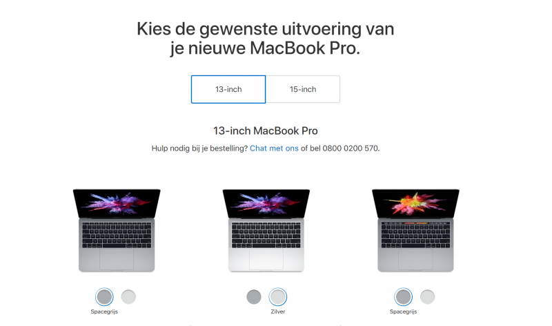 Foto: screenshot Apple.nl