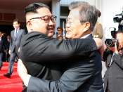 Kim Jong-un, Moon Jae-in