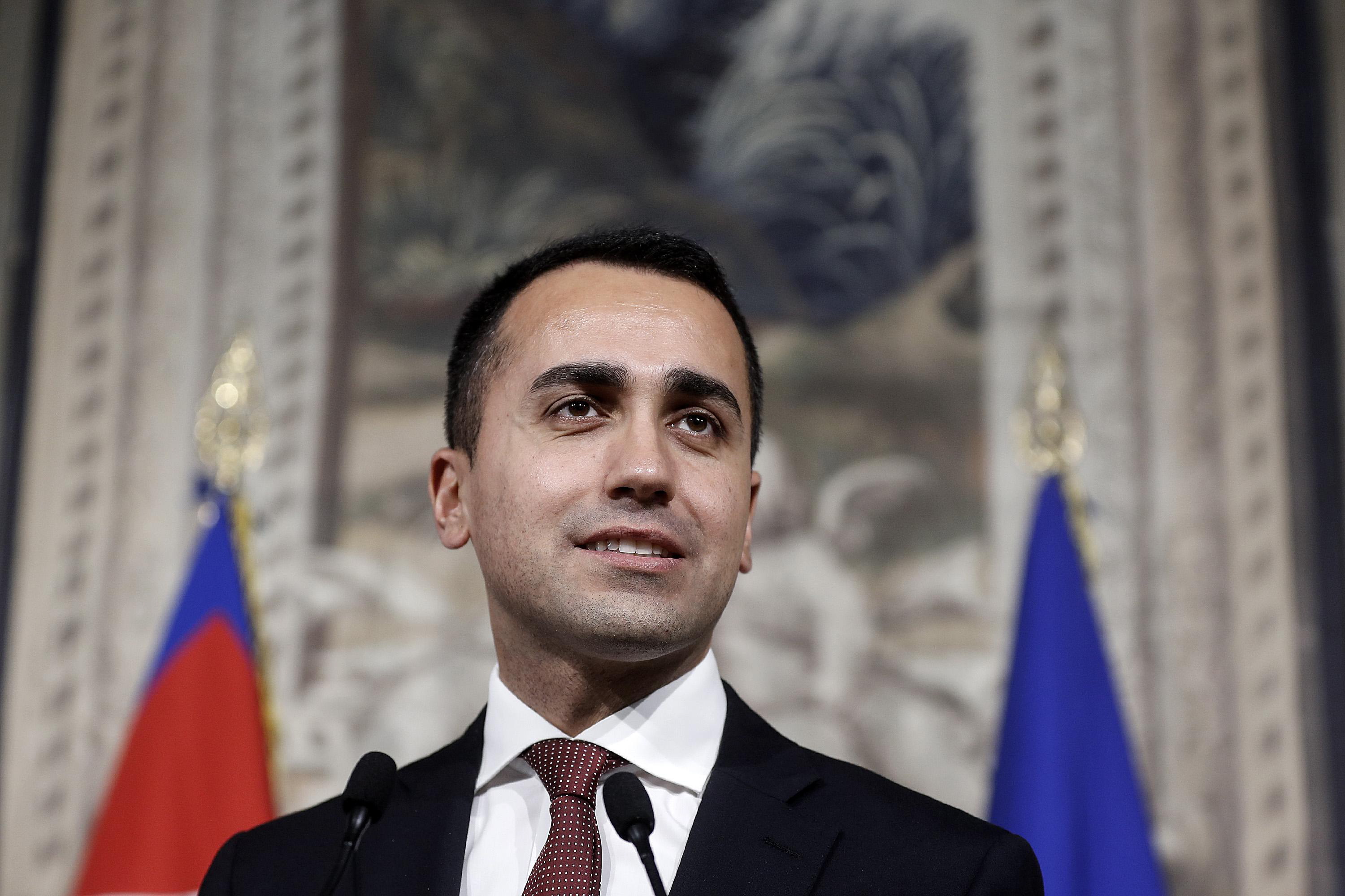 luigi di maio vijfsterrenbeweging italie