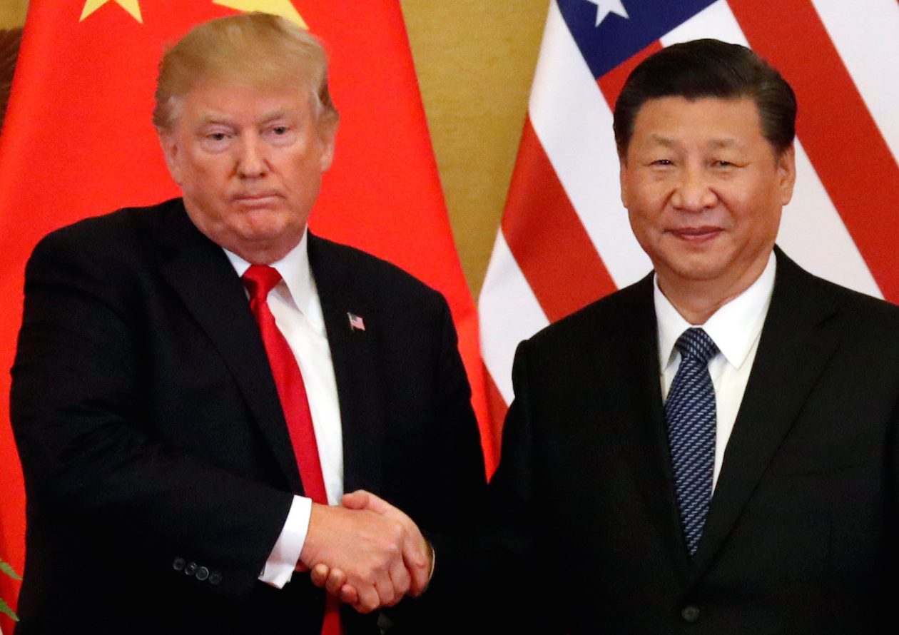 Trump, China, handelsoorlog