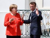 Merkel, Macron, eurozone, budget