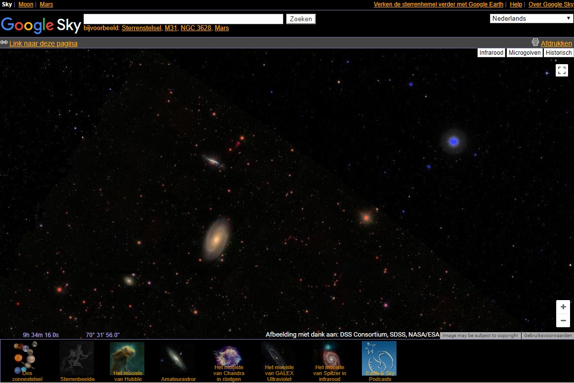 Google Sky