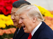 Xi Jinping en Donald Trump