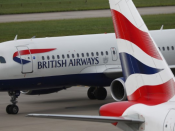 Toestellen van British Airways op Londen-Heathrow. Foto: Thomson Reuters