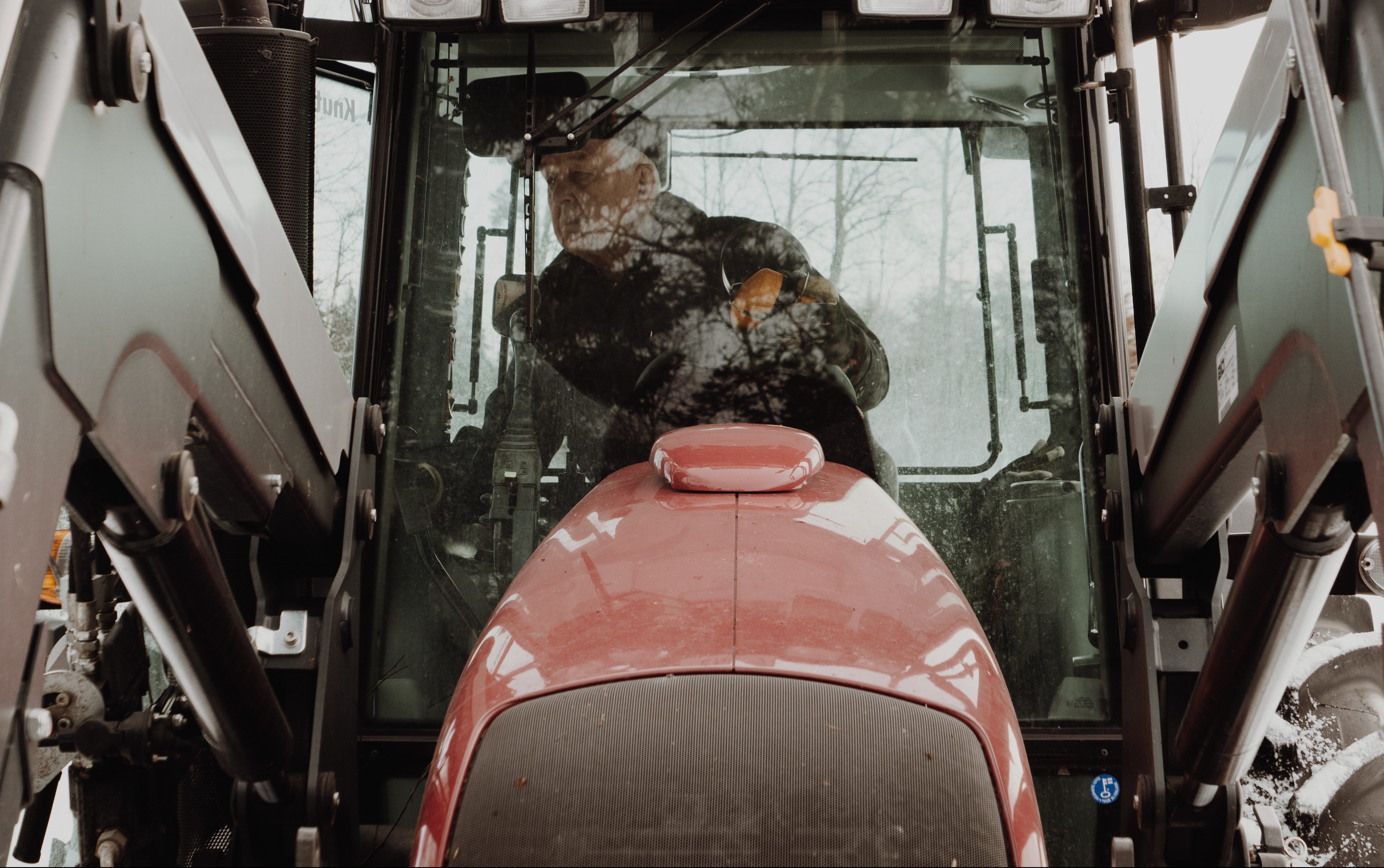 tractor boer platteland trekker