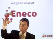 eneco jeroen de haas banen schrappen kosten besparen