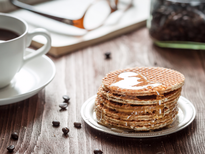 Голландские вафли «Stroopwafels» в Нидерландах