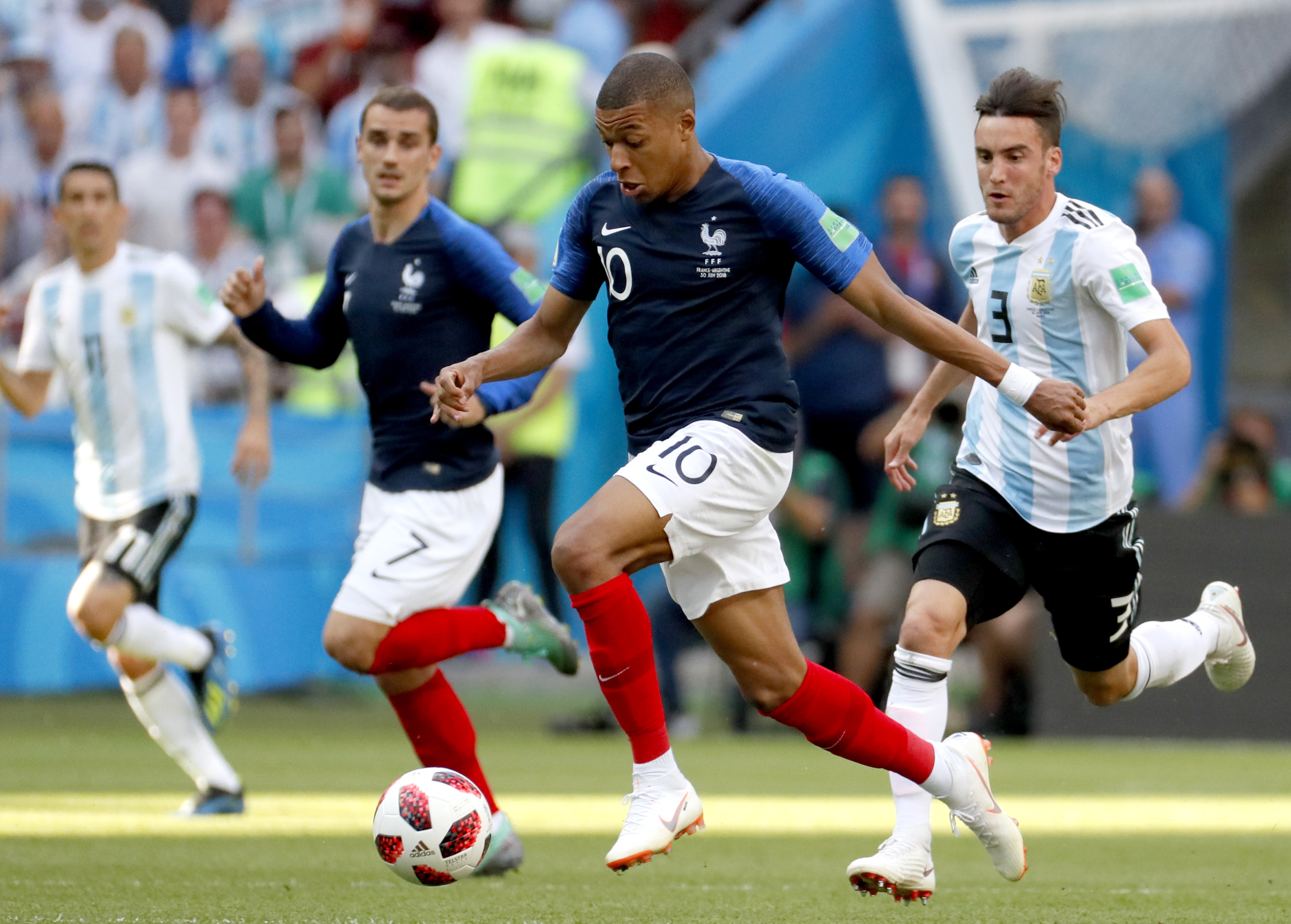 Kylian Mbappé, WK, Rusland